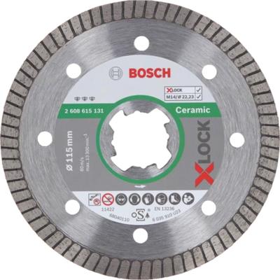Bosch Accessories 2608615131 Bosch Power Tools Diamanten doorslijpschijf Diameter 115 mm 1 stuk(s) Bosch Accessories 2608615131 Bosch Power Tools Diamanten doorslijpschijf Diameter 115 mm 1 stuk(s)