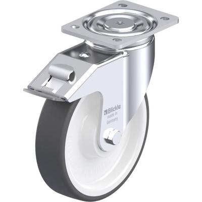 Blickle LH-POTH 200K-FI Zwenkwiel met rem Wieldiameter: 200 mm Draagvermogen (max.): 800 kg 1 stuk(s)