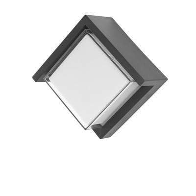 Lyora Design wandlampMax vierkant grijs - 9026001