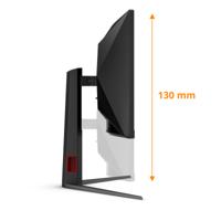 AOC Gaming CU34G4-34 inch Quad HD-monitor, 180 Hz, 1 ms, FreeSync Prem., HDR10 (2560 x 1440, 1 x HDMI 2.0, 1 x DisplayPort 1.4) zwart-rood - thumbnail