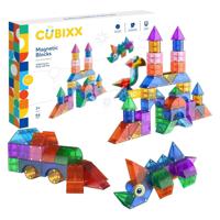 Clics Cubixx magnetische bouwspeelgoed - 64dlg. - thumbnail