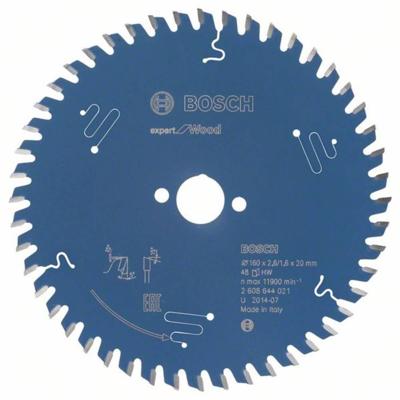 CIRKELZAAGBL.160X20MM 48T 4021