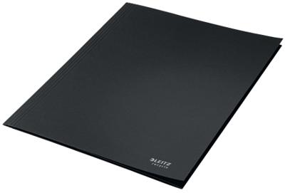 Dossiermap leitz recycle a4 3kleps karton zwart | 10 stuks