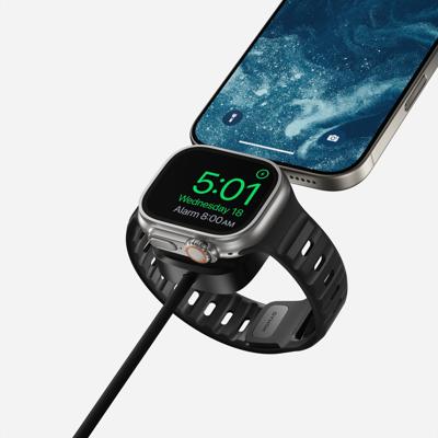 Nomad Universal cable for Apple Watch (1.5m/100W) - Carbide Nomad Universal cable for Apple Watch (1.5m/100W) - Carbide