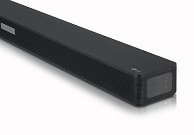 LG SK5 2.1 Soundbar (met draadloze subwoofer en DTS Virtual:X surround sound) zwart
