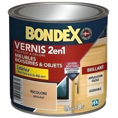 BONDEX 2 in 1 Glansvernis Extreme weerstand - Kleurloos