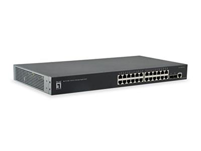 LevelOne GTL-2661 - Switch - 24 x 10/100/1000 + 2 x 10 Gigabit GTL-2661