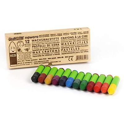 ÖkoNORM Waskrijtjes - geschenkdoos - kinderen - 12 stuks