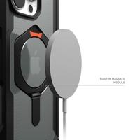 Urban Armor Gear Plasma XTE MagSafe Kickstand Case Backcover Apple iPhone 16 Pro Zwart/oranje MagSafe compatible - thumbnail