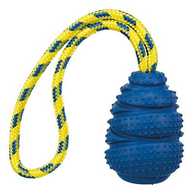 TRIXIE NATUURRUBBER JUMPER AAN KOORD DRIJVEND ASSORTI 30X9 CM 3 ST