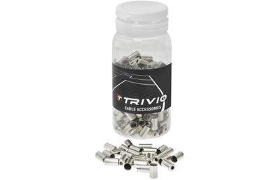 Trivio - ferrule ø5mm messing - 200st.