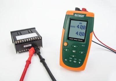 Extech PRC15 Kalibrator Spanning, Stroomsterkte 6x AA batterij (penlite), meegeleverd, Netvoeding, meegeleverd