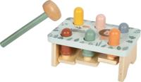 Small Foot - houten hamerbank spel safari fsc - thumbnail