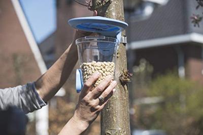 Singing Friend vogelvoederhuisje blauw