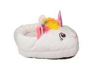 Voetenwarmer groot slof eenhoorn/unicorn - one size - 30 x 27 cm   - - thumbnail