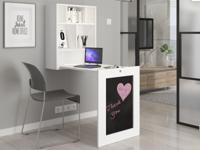 Converteerbare bureau TITOU wit - thumbnail