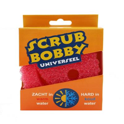 Dubbelzijdige Smile Spons - Zachte en Schurende Kant - Scrub Bobby