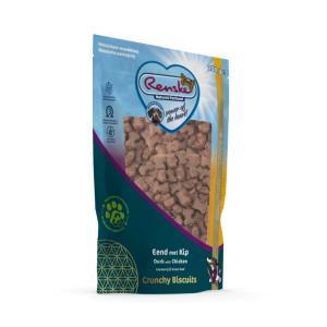 Renske Crunchy Biscuits eend met kip hondensnack 200 g