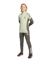 adidas Real Madrid Trainingsbroek 2025-2026 Kids Grijs Lichtgroen - thumbnail