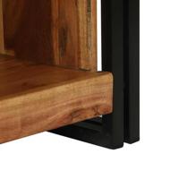 Salontafel Bruin 90 x 50 x 38 cm Massief acaciahout - thumbnail