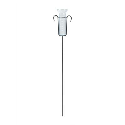 Regenmeter op metalen steel 80cm