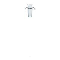 Regenmeter op metalen steel 80cm - thumbnail