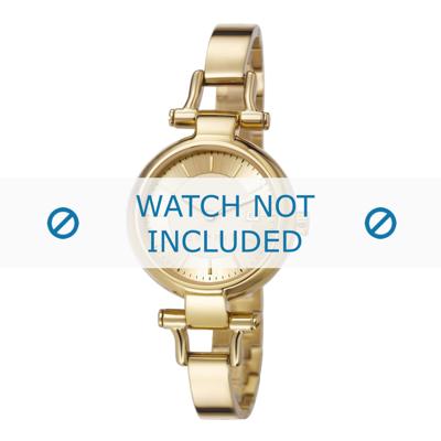 Esprit horlogeband ES107632-005 Staal Goud