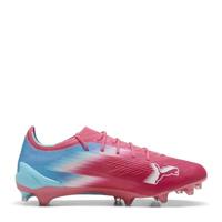 PUMA Ultra 6 Ultimate Re-Charge Gras Voetbalschoenen (FG) Roze Blauw Wit - thumbnail