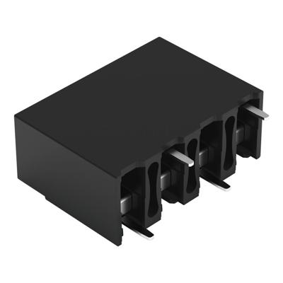 WAGO 2086-3124/300-000 Printklem 1.50 mm² Aantal polen 4 Zwart 1 stuk(s)