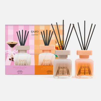 IPuro geurdiffuserset gentle coffee & sunset spritz 2x50ml