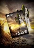 Magical Island Puzzel Puzzel 1000 Stukjes - thumbnail