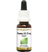 Golden Naturals Vitamine D3 25mcg Druppels - thumbnail