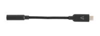 USB-C-adapter V7 V7UCAUDIO-BLK - thumbnail