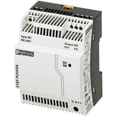 Phoenix Contact 2868619 DIN-rail netvoeding 15 V/DC 4 A 60 W Aantal uitgangen:1 x Inhoud 1 stuk(s)