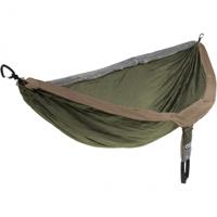 Eno hangmat Doublenest 2,8 x 1,9 m nylon khaki/grijs 4-delig - thumbnail