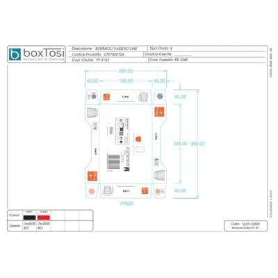 Bormioli Rocco Waterglazen 290 ml 6 Stuks Transparant/Glas