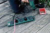 Brennenstuhl 1159910215 Stekkerdoos met schakelaar voor buiten 5-voudig Groen Randaarde stekker 1 stuk(s) - thumbnail