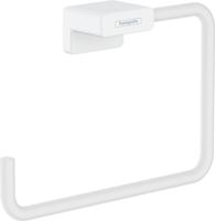 Hansgrohe Handdoekring AddStoris Mat Wit - thumbnail