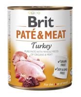 BRIT Paté & Meat met kalkoen - nat hondenvoer - 800 g - thumbnail