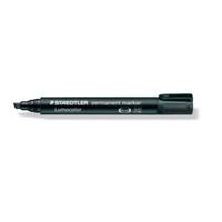 Staedtler Lumocolor 350, permanent marker, schuine punt, 2 - 5 mm, zwart - thumbnail