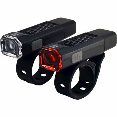 Fietslamp Kit USB Union 102 Li-ion Zwart