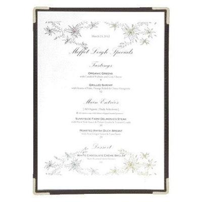 Menukaart securit a4 1 delig pagina 2 tr 2st