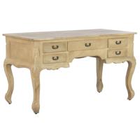 Bureau Home ESPRIT Wit Natuurlijk Hout - thumbnail