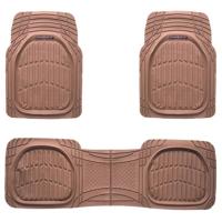 Car Plus automattenset Deep Dish rubber beige 3 delig - thumbnail