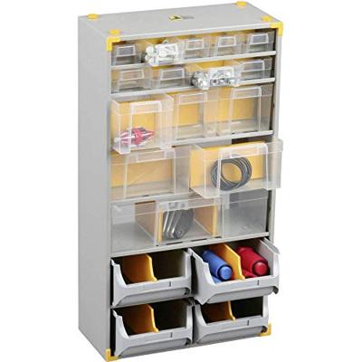Allit Werkplaatsmagazijnkast (l x b x h) 300 x 165 x 565 mm Aantal vakken: 19 Inhoud 1 stuk(s)