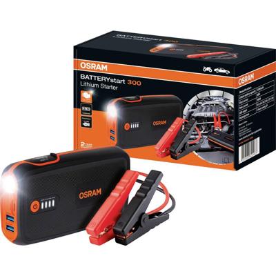 Osram Automotive Snelstartsysteem BATTERYstart 300 OBSL300 Starthulpstroom: 300 A 2x USB-contact
