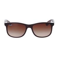 Zonnebril Ray-Ban ANDY 0RB4202 607313 55 Mat Bruin - thumbnail