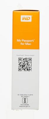 WD My Passport for Mac 5 TB Externe harde schijf (2,5 inch) USB-C Blauw WDBA2F0050BBL-WESN