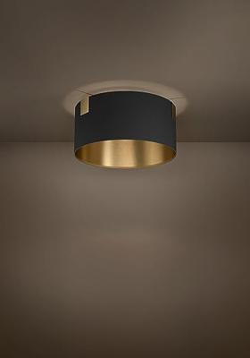 Stars of Light PlafondlampTortola 1 Ø 45cm - zwart met goud - 39963
