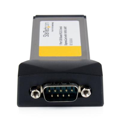.com 1-poort ExpressCard naar RS232 DB9 Seriële Adapter met 16950 UART - USB - Seriële adapter - ExpressCard - RS-232 .com 1-poort ExpressCard naar RS232 DB9 Seriële Adapter met 16950 UART - USB - Seriële adapter - ExpressCard - RS-232